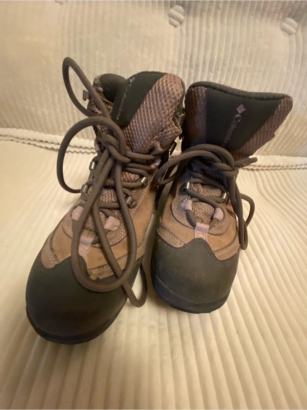 Columbia Brown and Black Hiking Boots